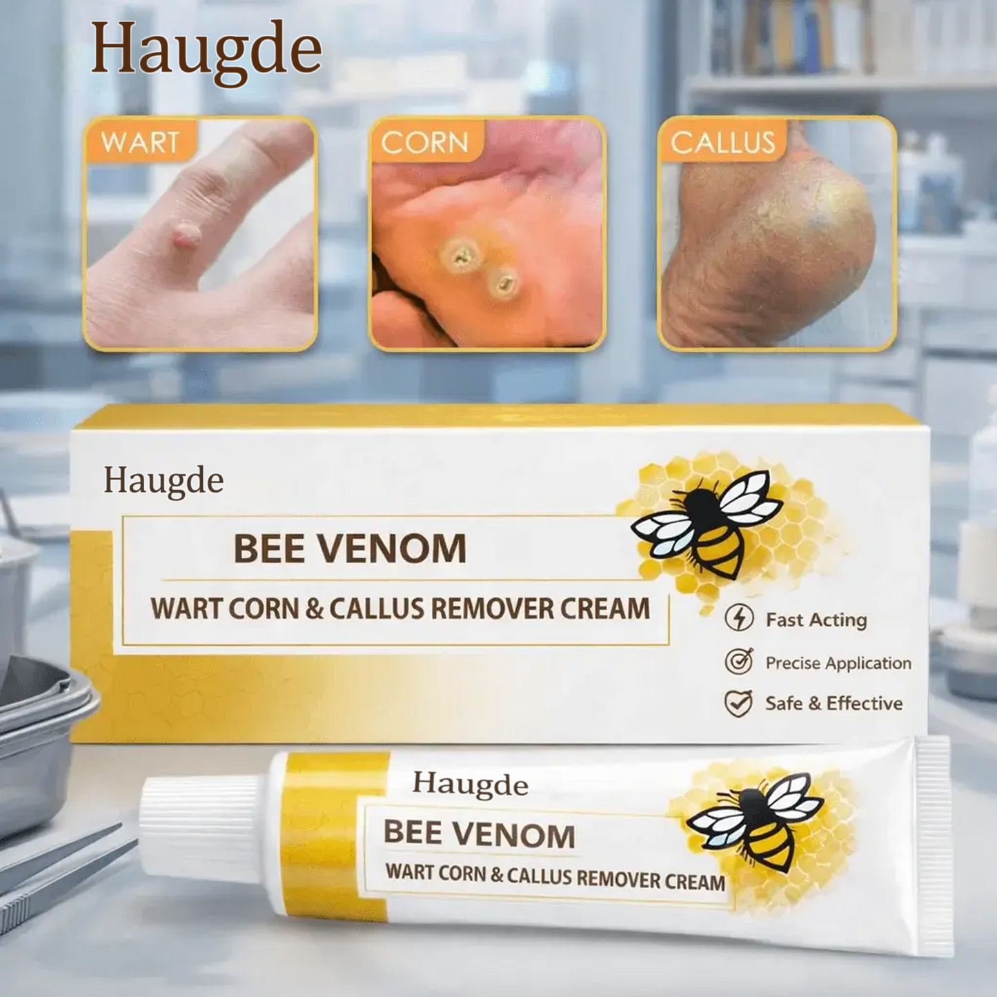 Bee Venom Wart Corn & Callus Remover Cream