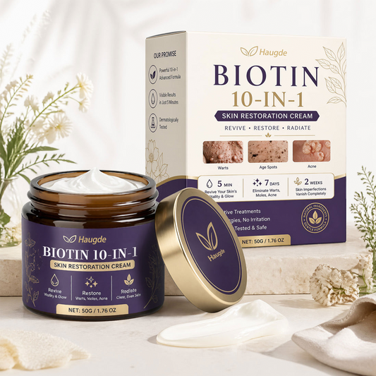 ✨ Haugde® Biotin 10-in-1 Skin Restoration Cream 🍀