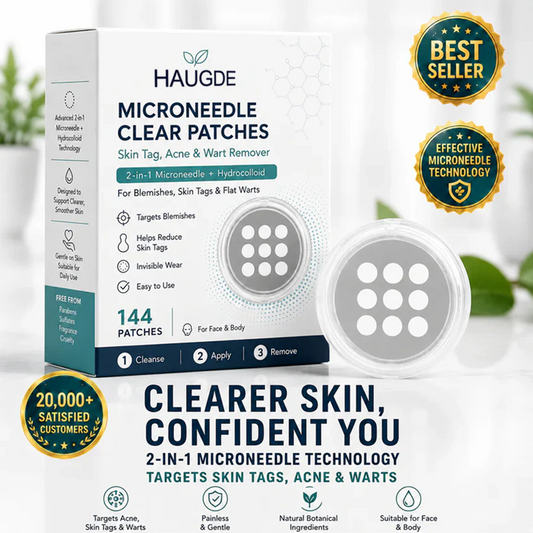 2-in-1 Microneedle & Hydrocolloid Patch