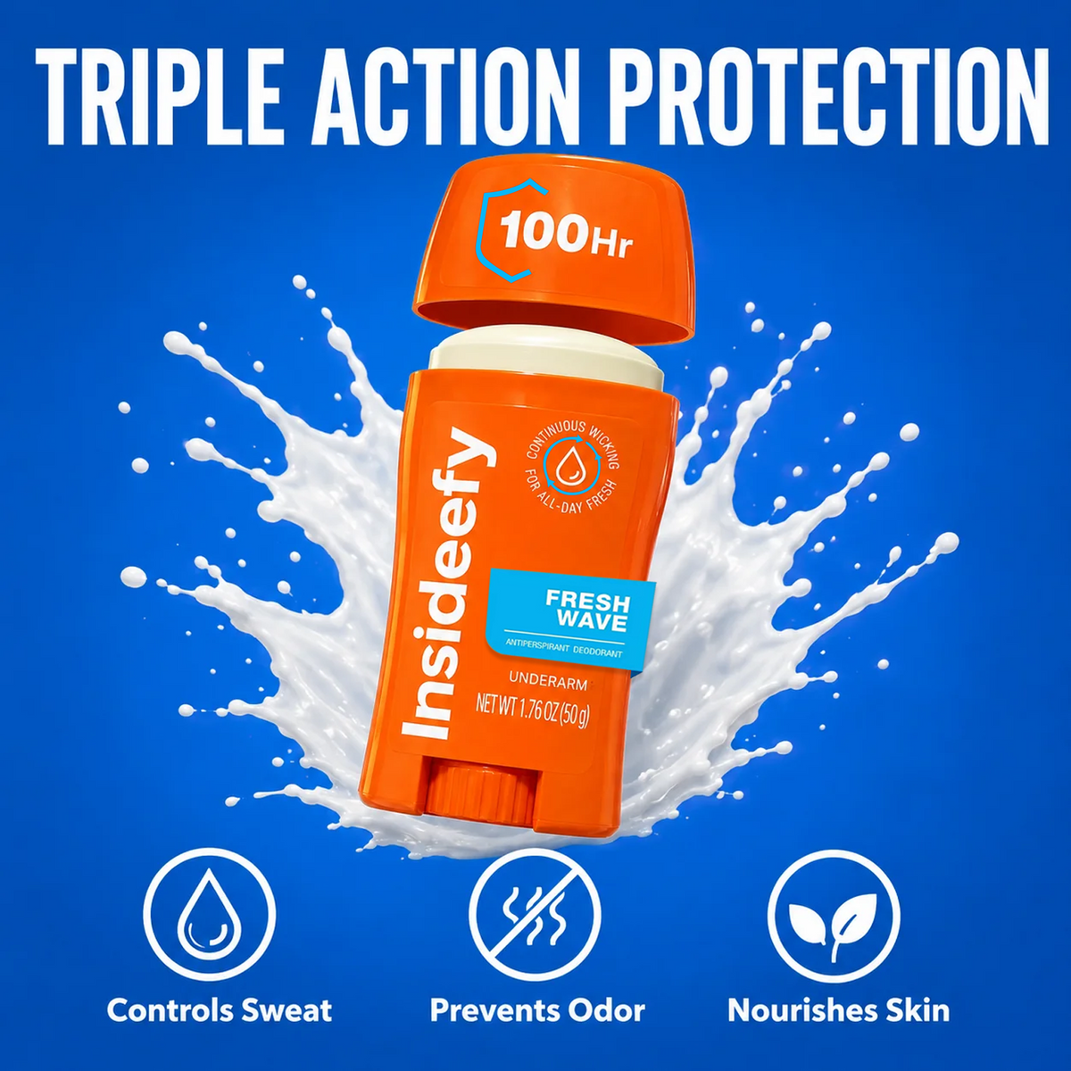 100Hr Antiperspirant Deodorant – Fresh Wave