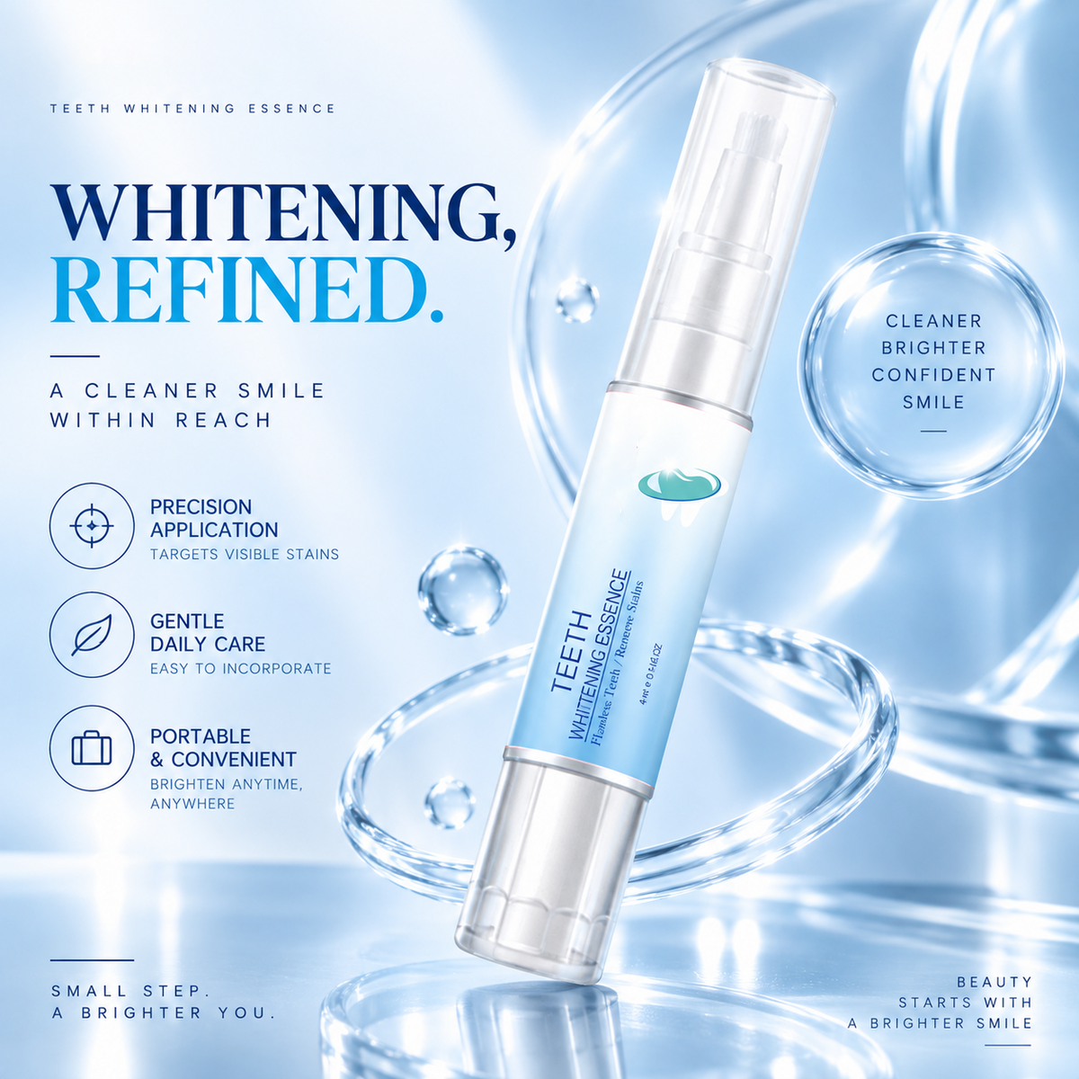 Teeth Whitening Pen – Precision Brush for Daily Smile Care