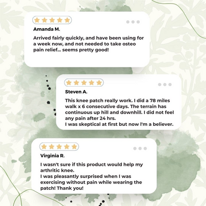 Haugde™ - Natural Knee Pain Patches.