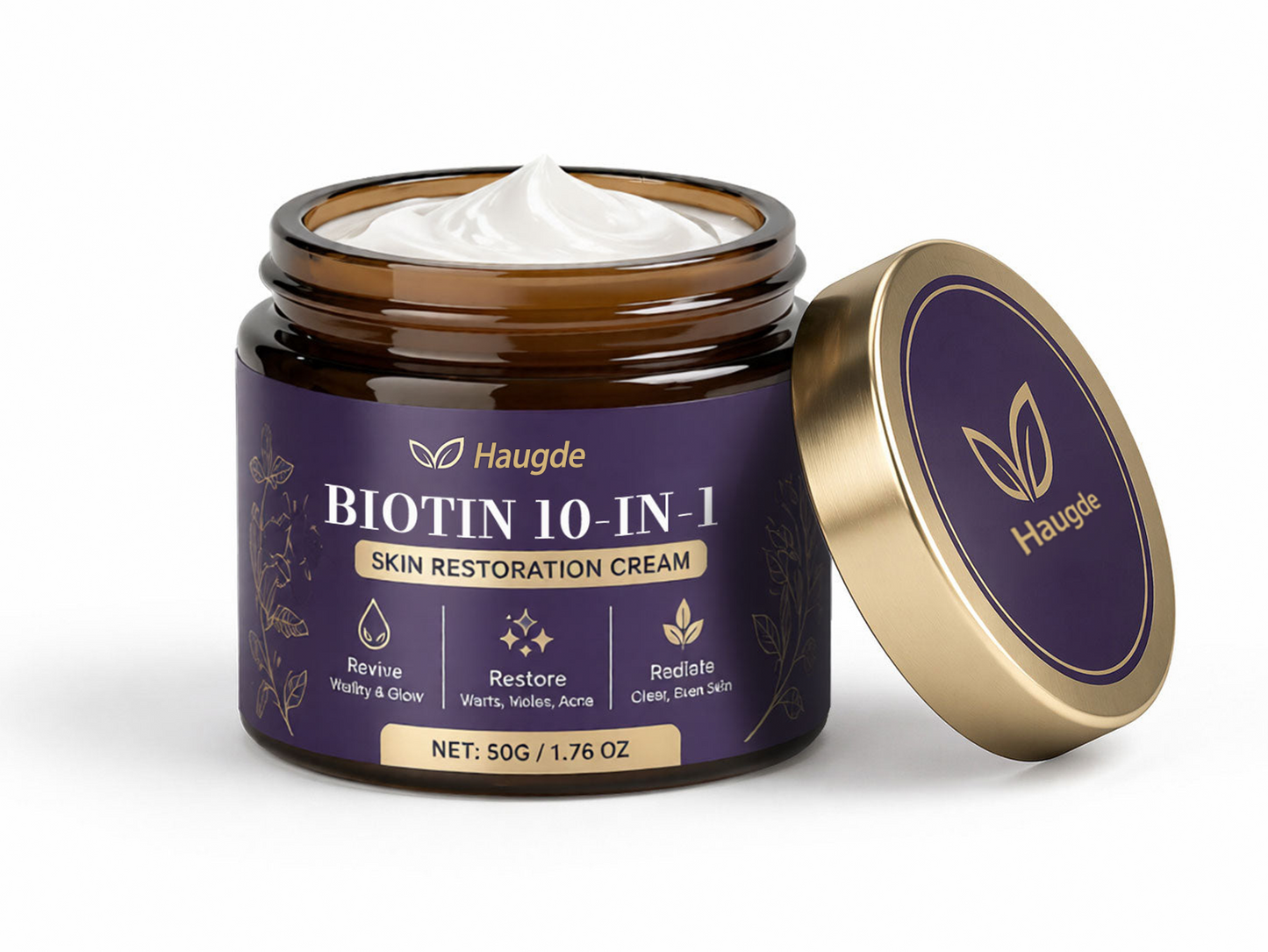 ✨ Haugde® Biotin 10-in-1 Skin Restoration Cream 🍀
