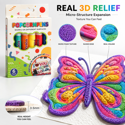 Save 50% by ordering today丨3D Relief Art Pen – Turn Flat Drawings Into Touchable 3D Art🪄