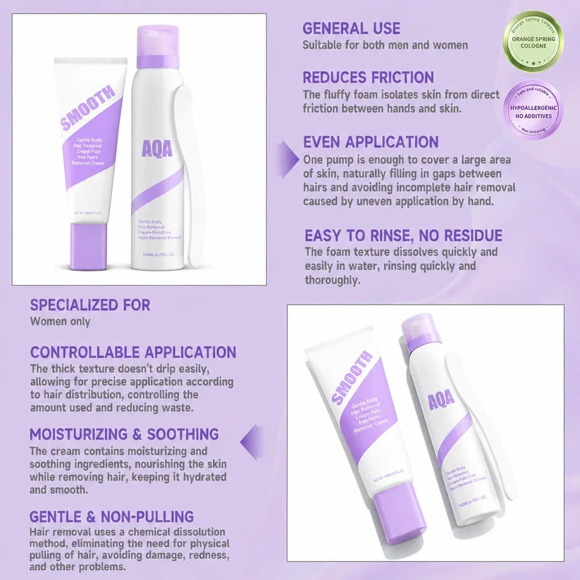 Bikini Hair Remova | Cream for Sensitive Skin | Suitable for Men & Women