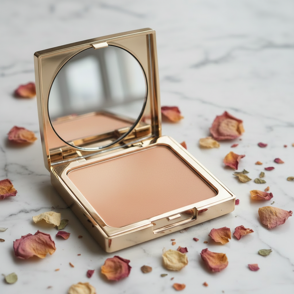 Gold Compact Pressed Powder — 10g
