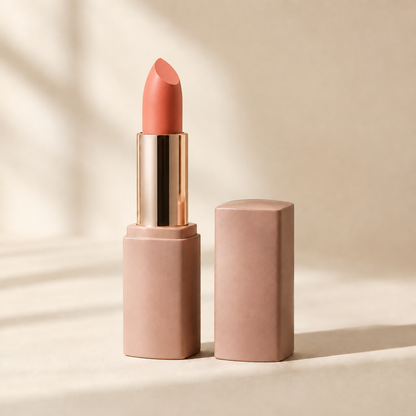 Peach Coral lipstick front view