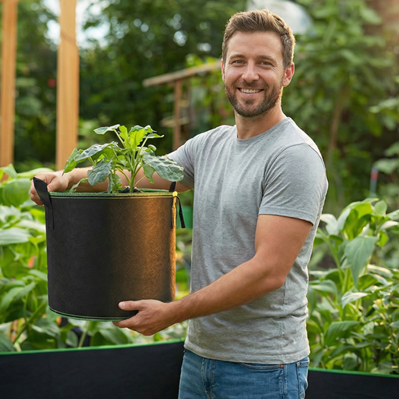 Thickened Non-Woven Grow Bag with Handles upsell