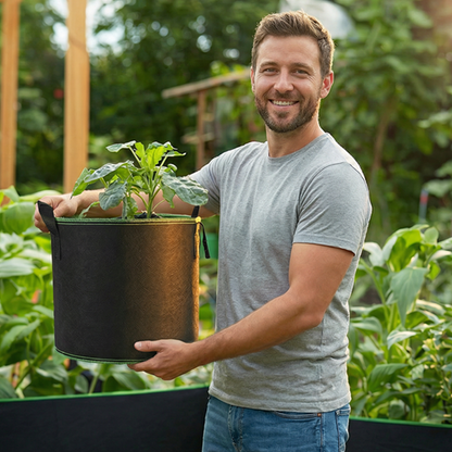 Thickened Non-Woven Grow Bag with Handles upsell